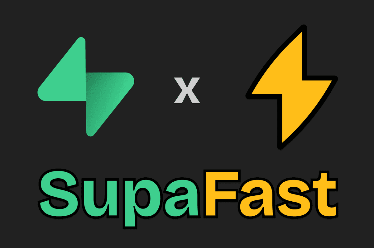 Supabase and LearnToSpeakDrum logo combined